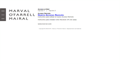 Desktop Screenshot of marvalnet.com.ar